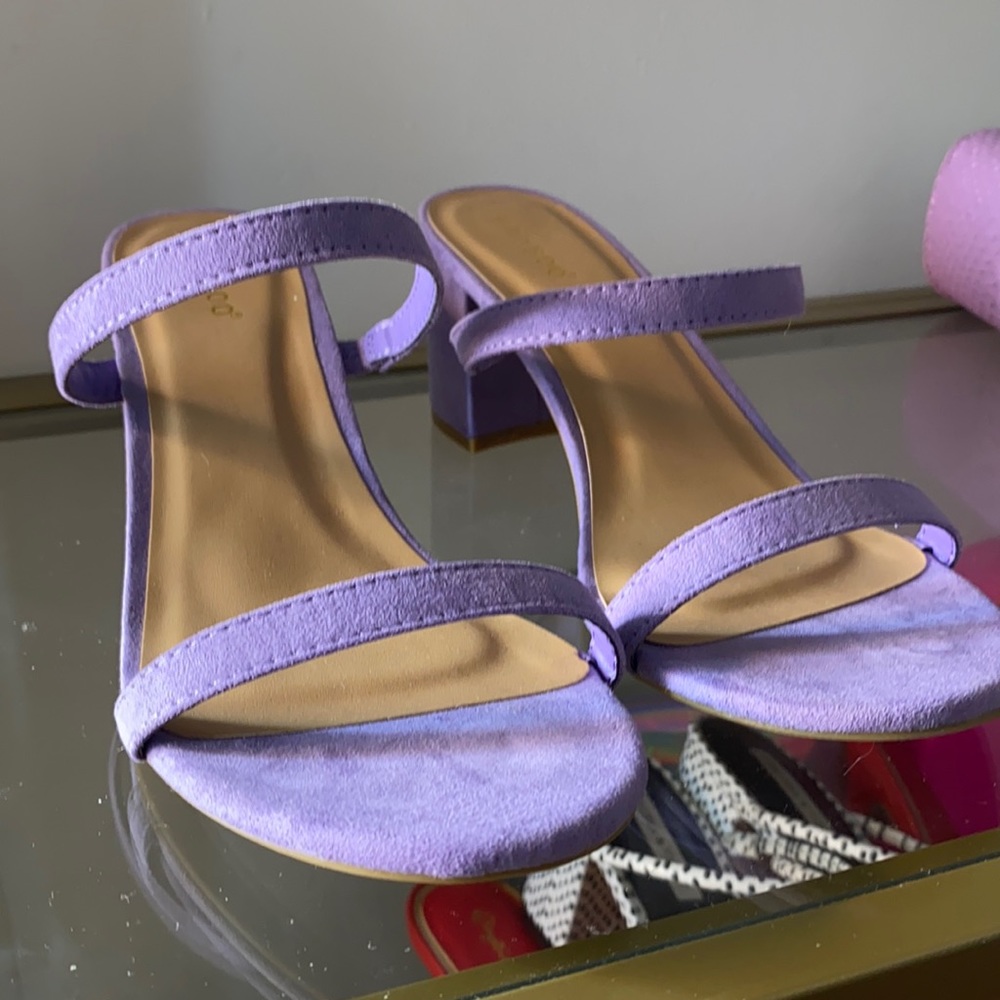 Purple mules